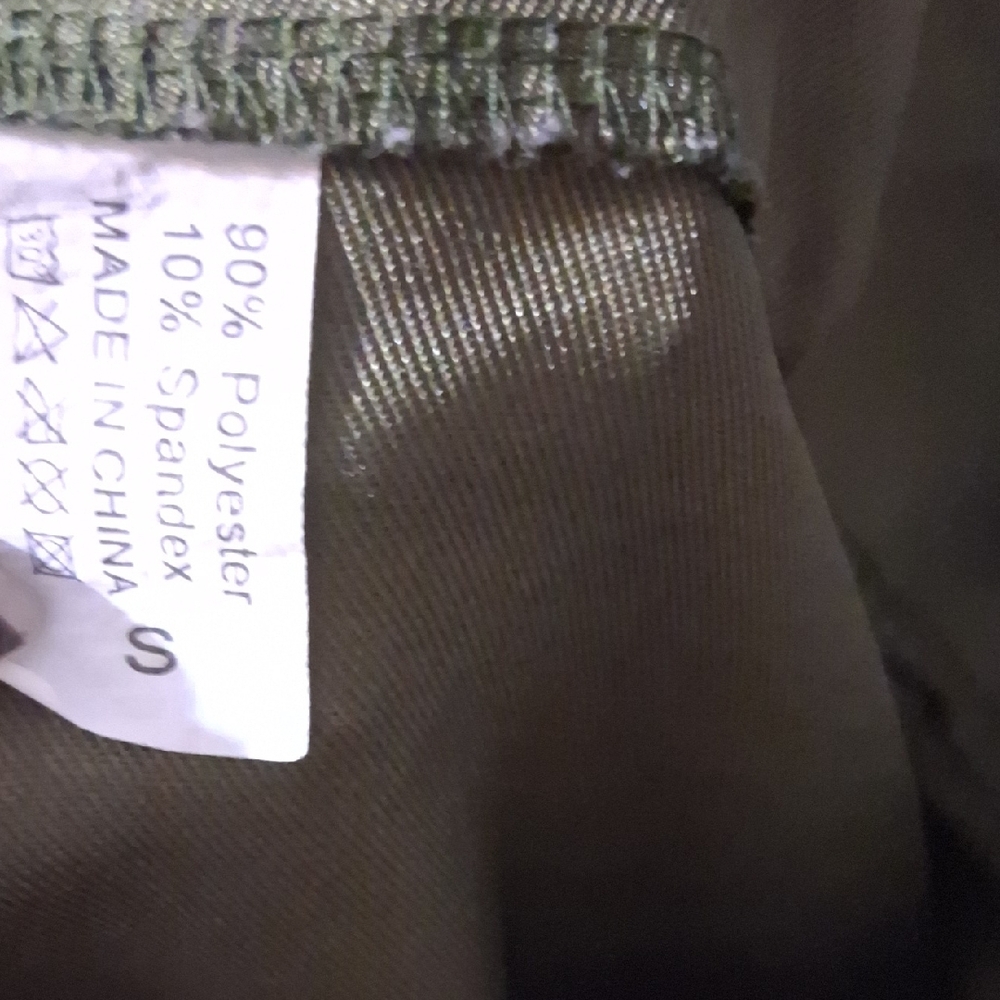 Green Air Force Flight Suit Halloween Costume - Picture 3 of 3